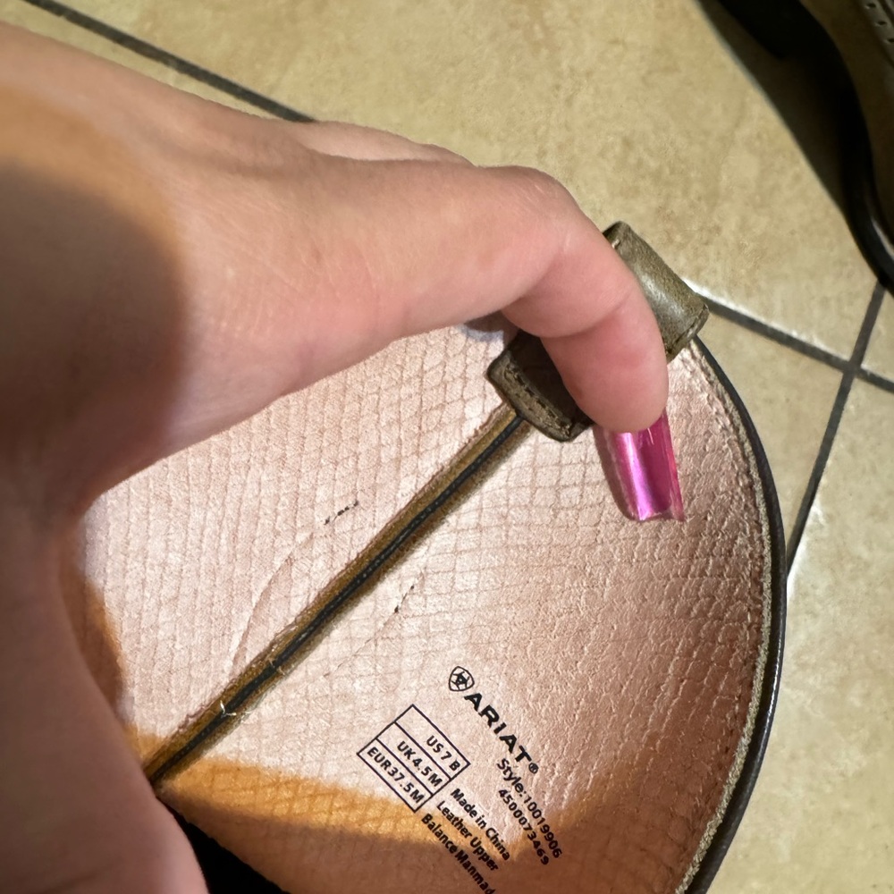 Ariat Pink Boots
